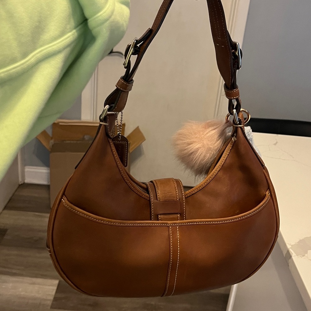 Y2k Coach all leather shoulder bag - Picture 11 of 11
